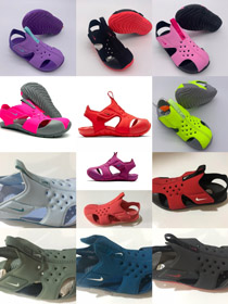 Nike's latest children's hole shoes-4240